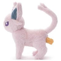 Officiële Pokemon knuffel Espeon KutaKutaTatta 22cm Takara tomy (Small )